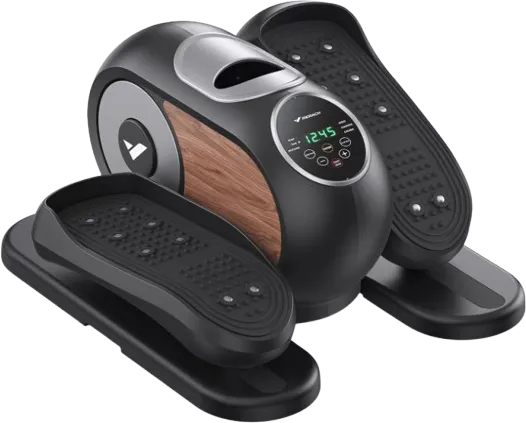 MERACH Under Desk Elliptical Machine for Home